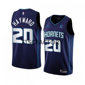 Maillot Basket Homme Charlotte Hornets Gordon Hayward 20 Jordan 2022-23 Statement Edition Violet Swingman